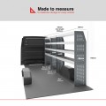 Mercedes Sprinter 2006-2018 L3H2 - Rhino MR4 3 Bay Internal Van Racking